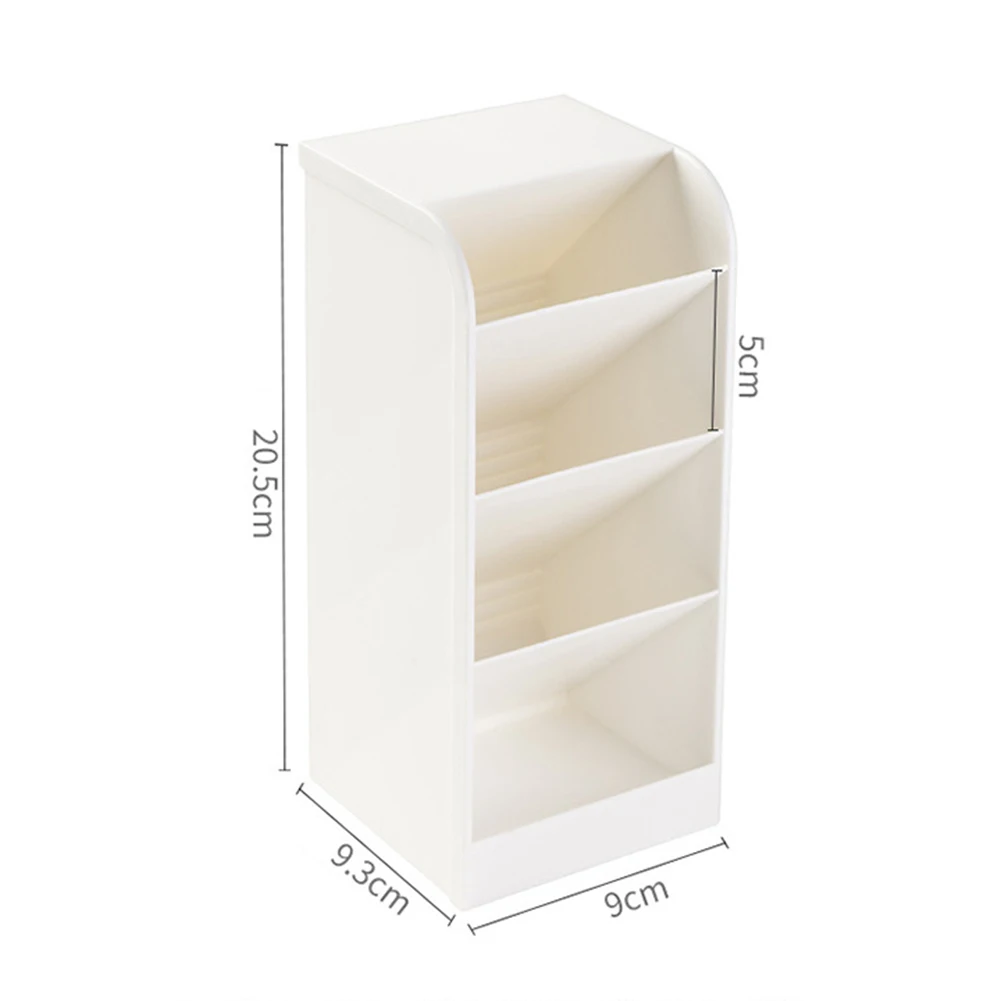 4 слоя пластиковая коробка для хранения настольная Ручка Карандаш Чехол губная