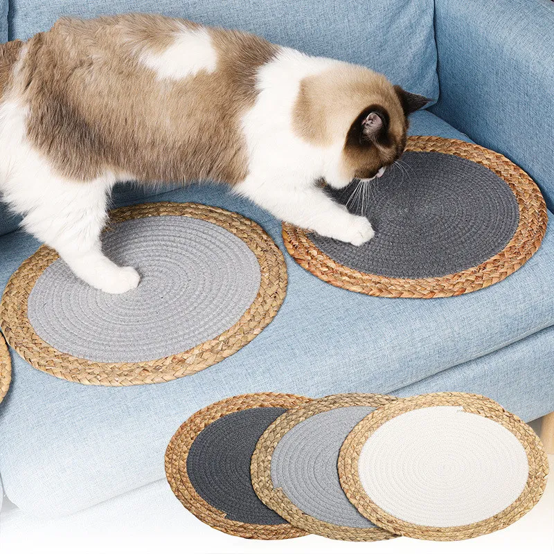 

Cat Bed Pad Mats Cat Claw Board Sleeping Mats for Cats Bed with Stratcher Cats Breathable Sleep Beds Mat Protecting Furniture