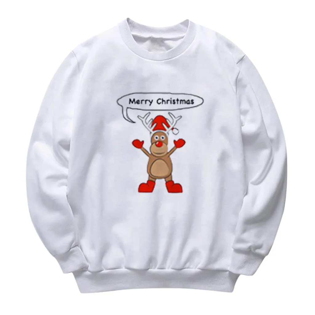 Женский пуловер с круглым вырезом и принтом Женская толстовка roupas Femininas