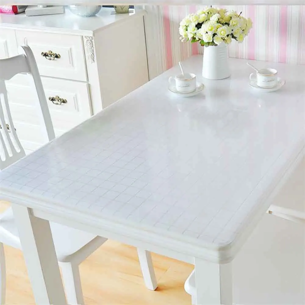 Пользовательский толщиной 1 мм матовый прямоугольный прозрачный ПВХ чехол для