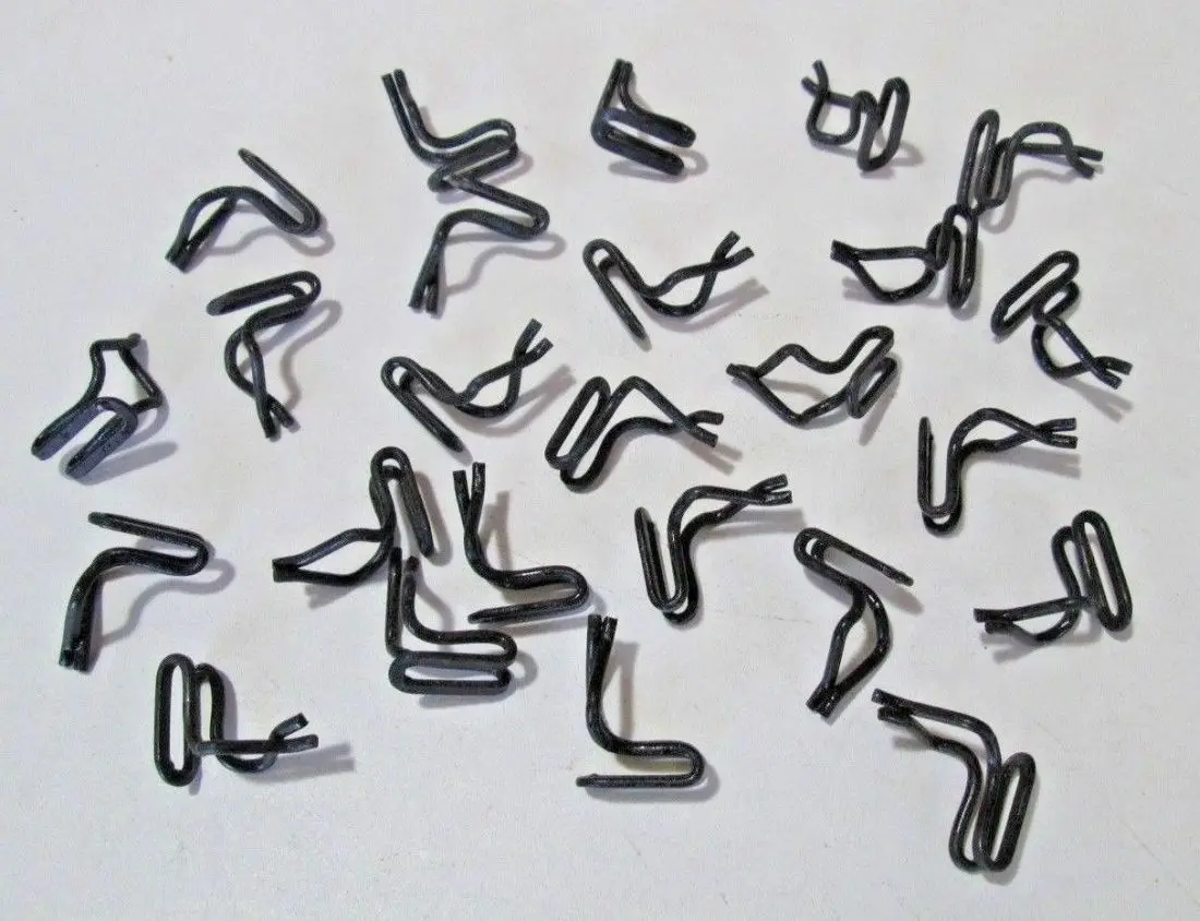 

50/100/500x Door Panel Wire Clips Metal Panel Retainers For Chrysler New Yorker Dodge Truck Charger Plymouth Ford Mustang
