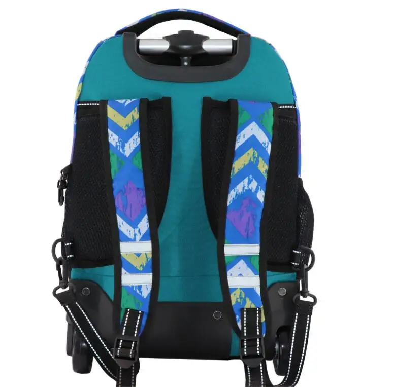 2019 новая Студенческая сумка чемодан на колесиках рюкзак Начальная школа