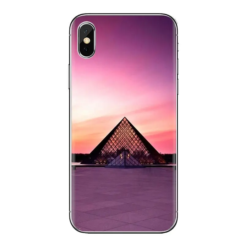 Мягкий ТПУ чехол для телефона Париж башня жалюзи huawei G7 G8 P7 P8 P9 Lite Honor 4C 5X 5C 6X Коврики