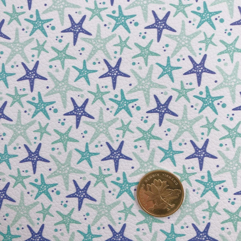 Новый Радужный 30x2 2 см/Лист Синий Морской морской тематический дизайн