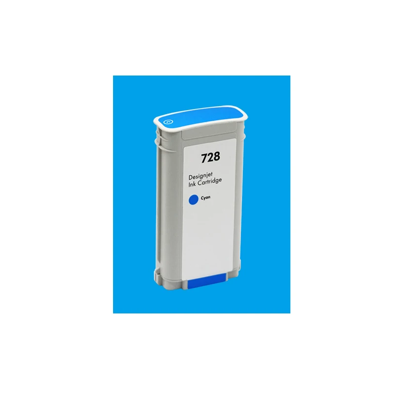 Для HP 728 1pc Восстановленный совместимый чернильный картридж с чипом для T730 T830