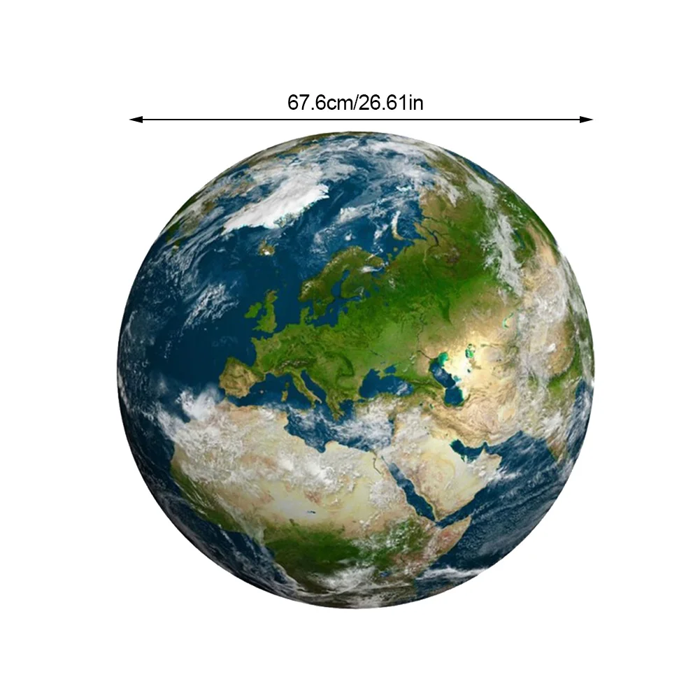 

1000 Pieces Big Challenge Round Moon Earth Australia Jigsaw Puzzle Training Decompression Toy Paper Puzzle For Adults Kids