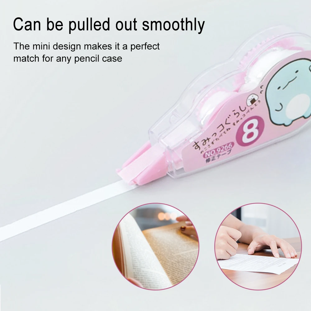 

Creative Transparent Dot Double Sided Tape Roller Adhesive Glue Dispenser School Office Stationery Accessories