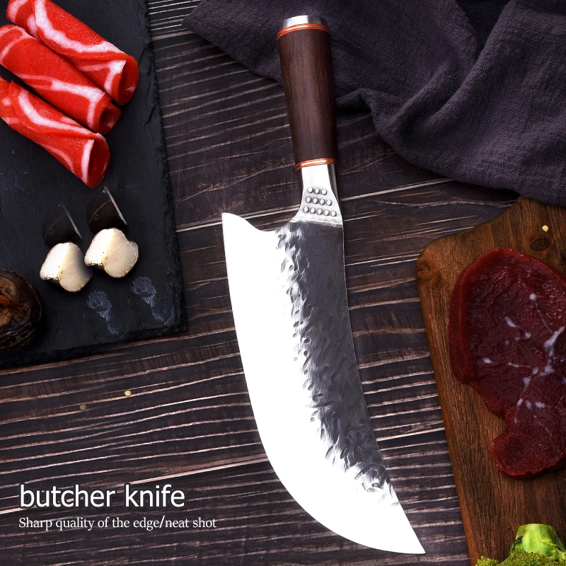 Китайские кухонные ножи мясника кухонный нож ручной работы из нержавеющей стали