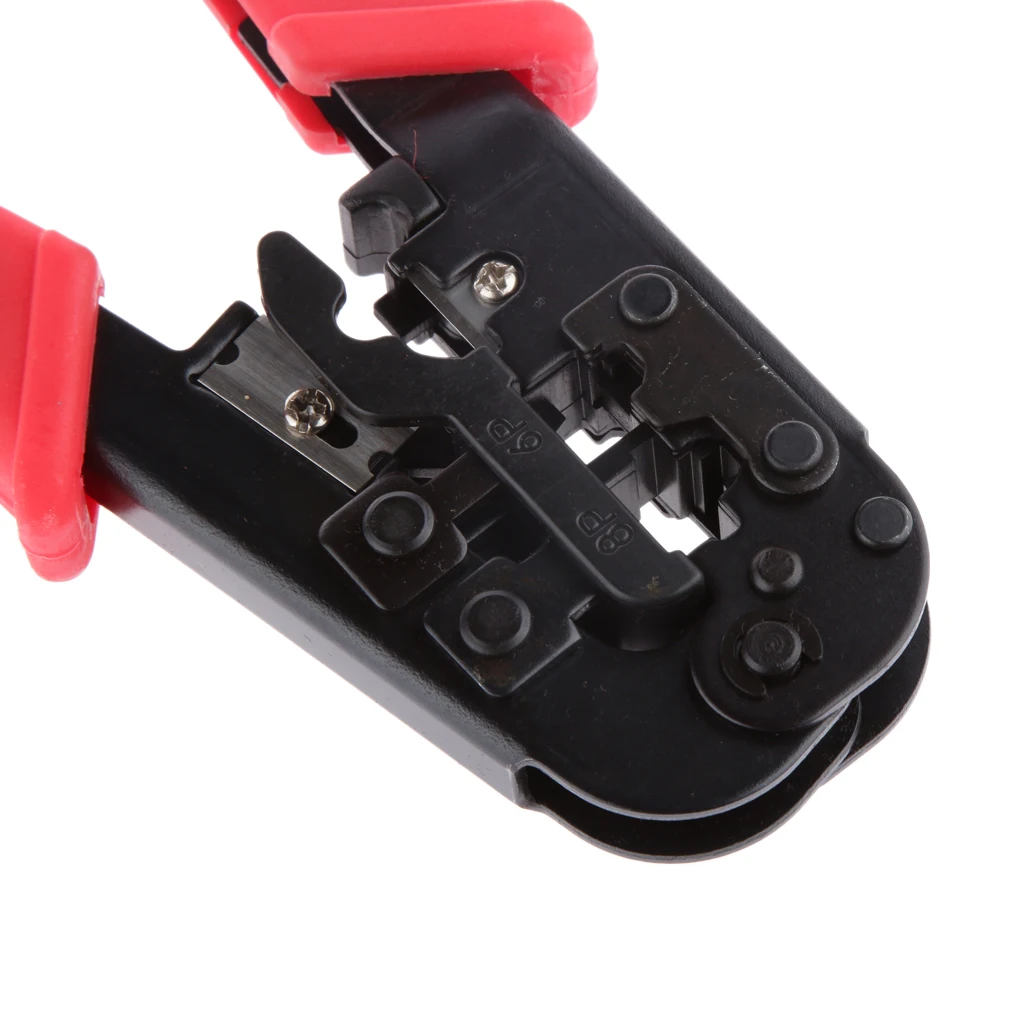 Сеть LAN RJ45 Cat5e RJ45/12 PC обжимной кабель щипцы удар ручной инструмент
