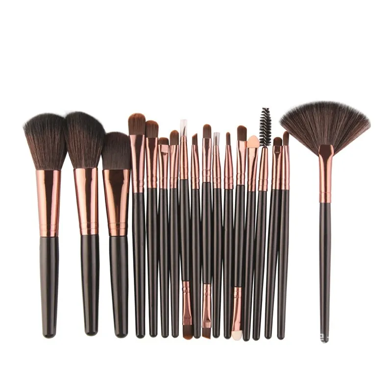 18 шт. кисти для макияжа/18 кистей макияжа на заказ|Аппликатор теней век| |