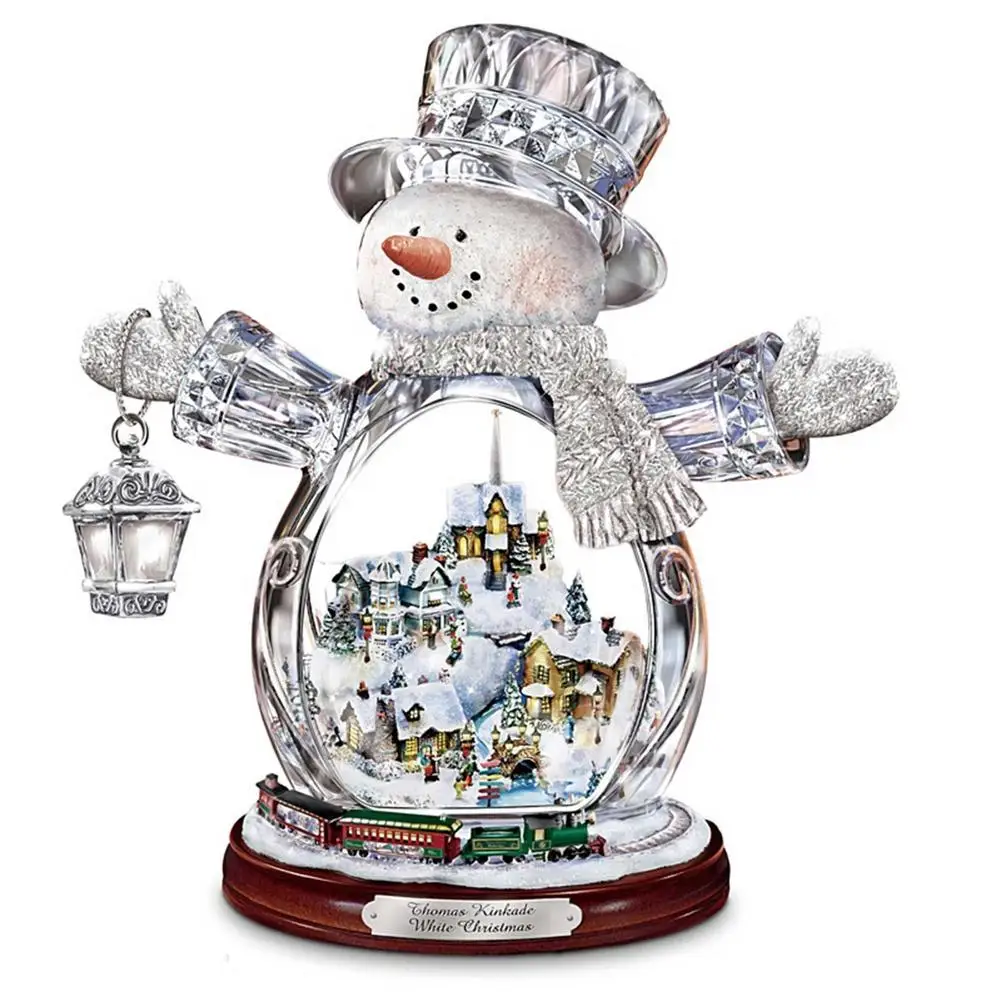 

Christmas Snowman Sticker Glass Door Window Self-adhesive Decal