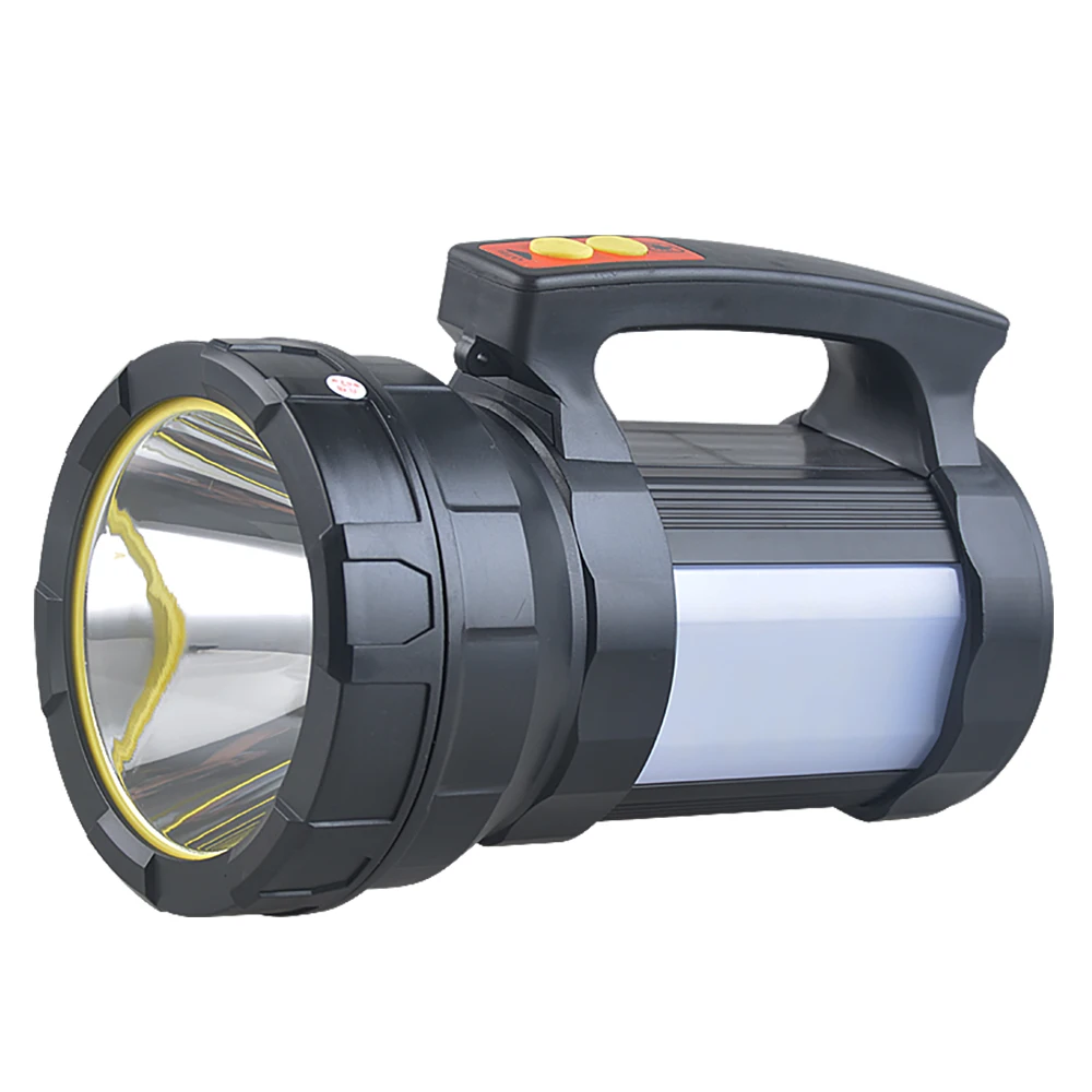 Fincow ABS Plastic Cover Lamp, Outdoor Remote Waterproof LED Intelligent Emergency Searchlight