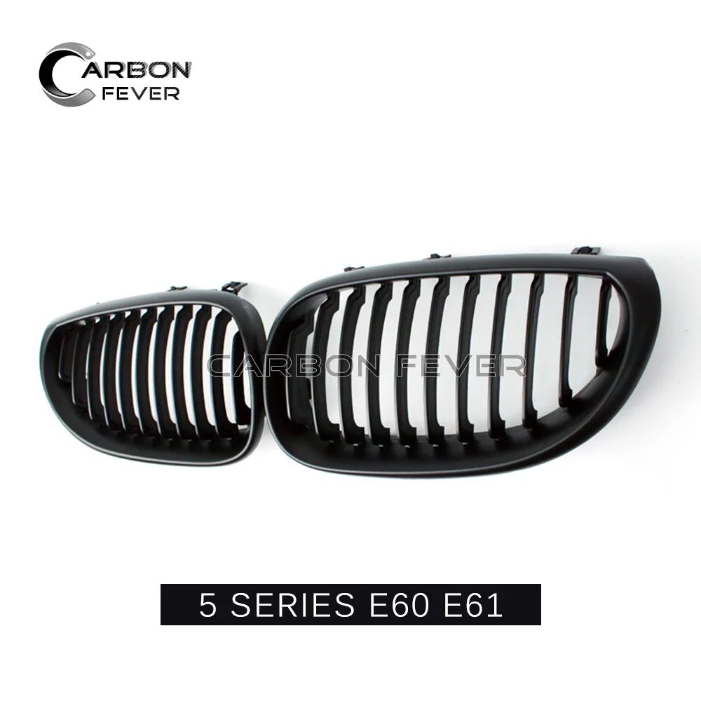 E60 передний бампер решетка для почек сетка BMW 5 серии E61 2004 2009 520i 525i|grill mesh|kidney grillm5