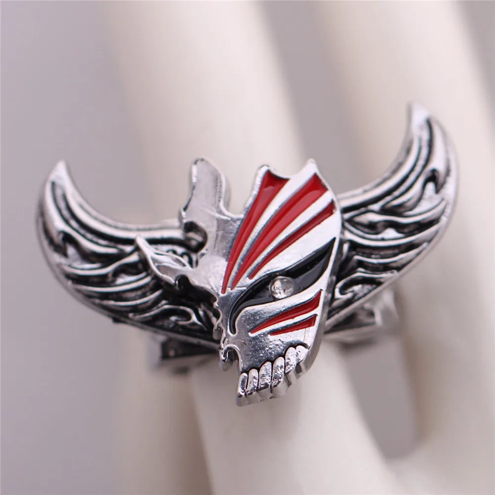 

Anime Attack on Titan Logo Rotatable Men's Ring Hip Hop Personality Party Accessories Jewelry Index Finger Rings Gift Wholesale