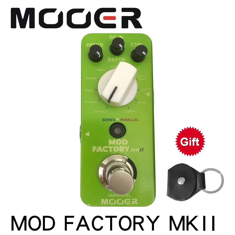 MOOER MME2 MOD FACTORY MKII педаль эффектов мультимодуляции 11 модуляции Tap Tempo True Bypass