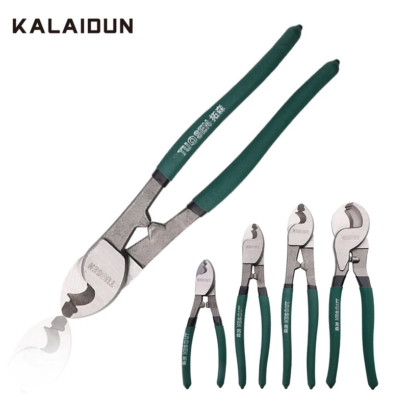 Кусачки KALAIDUN для резки кабеля плоскогубцы зачистки проводов 6 8 10 дюймов ручной