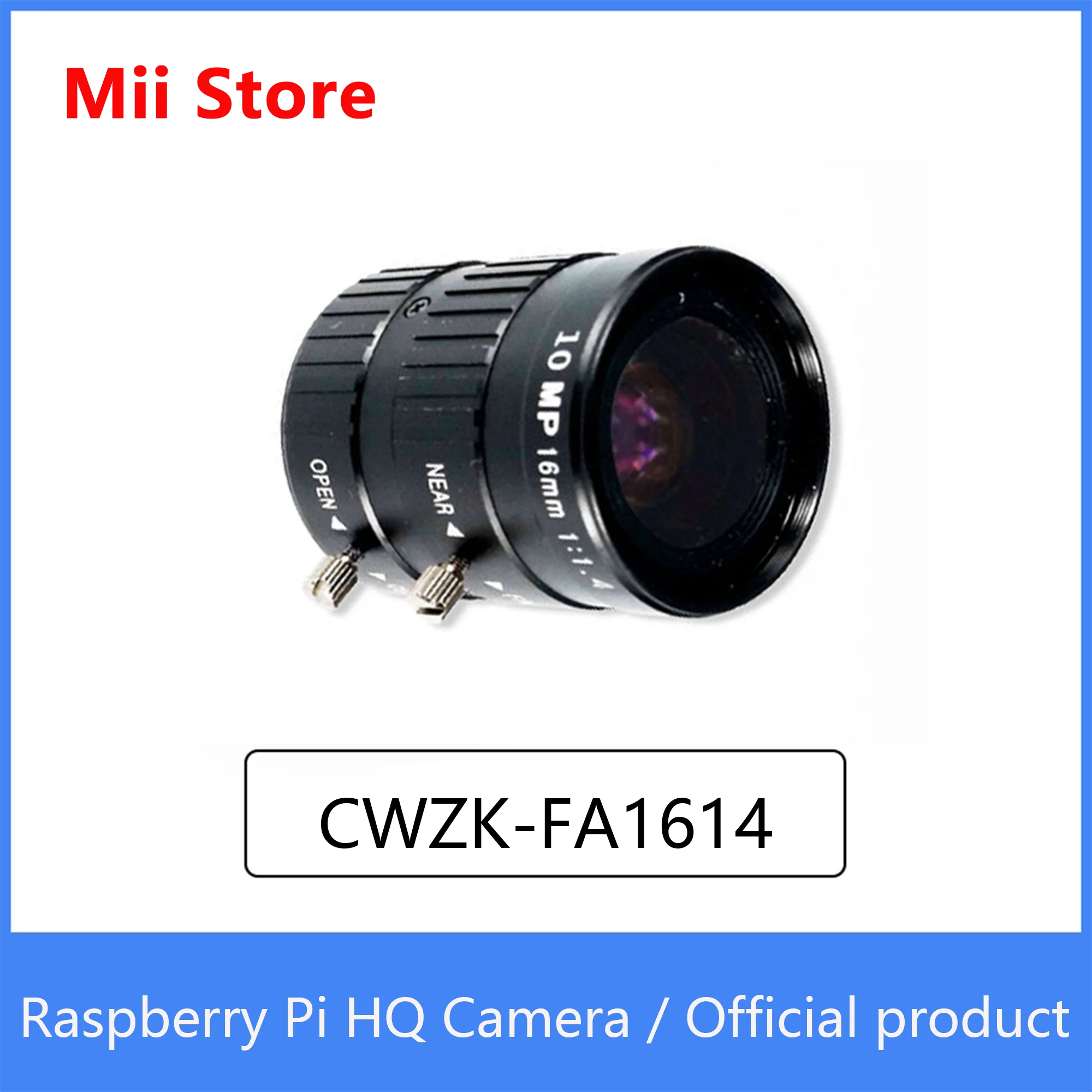 Официальный товар для камеры Raspberry Pi HQ фотокамера 10 МП объектив 6 мм Sony IMX477 с