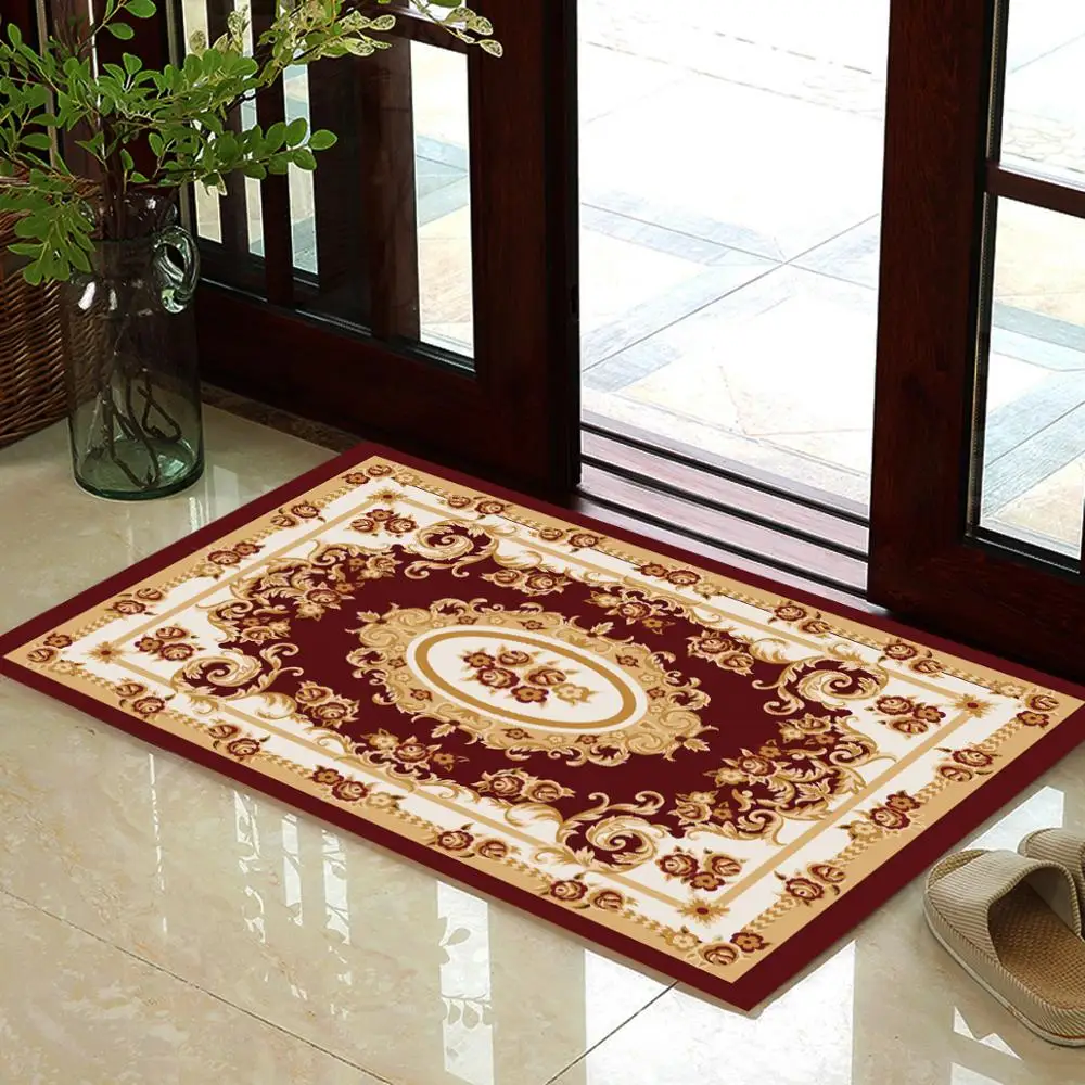 Модный комнатный напольный коврик для входа декоративный прикроватной зоны