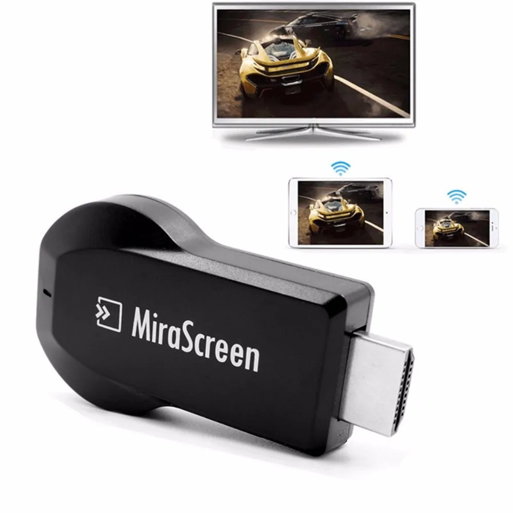 SOONHUA мини MiraScreen беспроводной WiFi светодиодный дисплей приемник 1080P HD выход