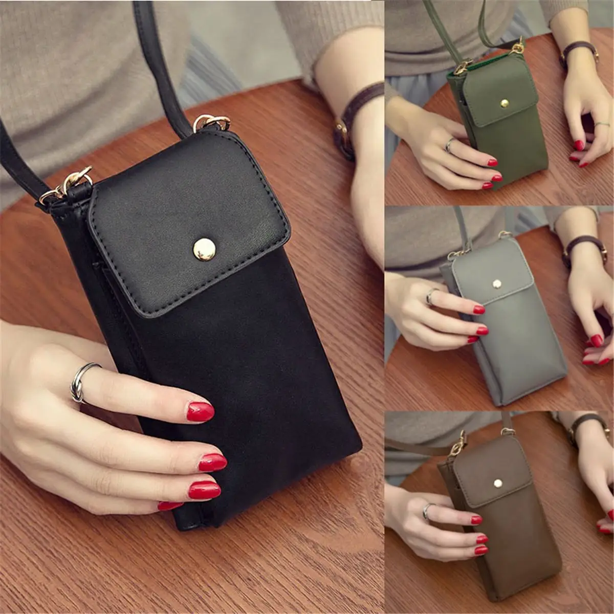 

Crossbody Cell Phone Shoulder Bag Cellphone Bag Fashion Daily Use Card Holder Mini Casual Summer Shoulder Bags for Women Wallet