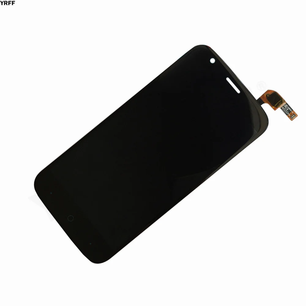 5 5 lcd screens for zte grand x 3 z959 lcd display touch screen digitizer assembly panel sensor phone repair sets 100 tested free global shipping