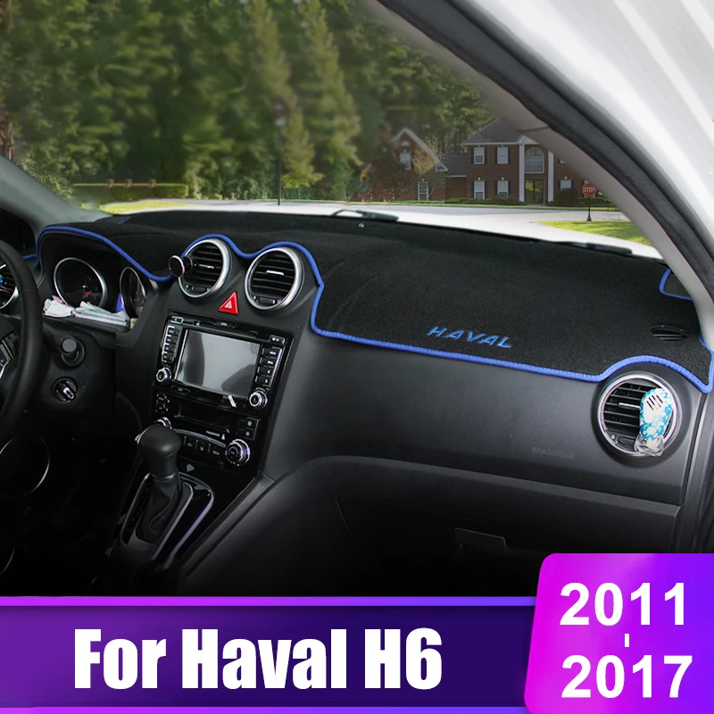 

For Haval H6 2011-2014 2015 2016 2017 Car dashboard Avoid light pad Instrument platform desk cover Mats Carpets Auto Accessories