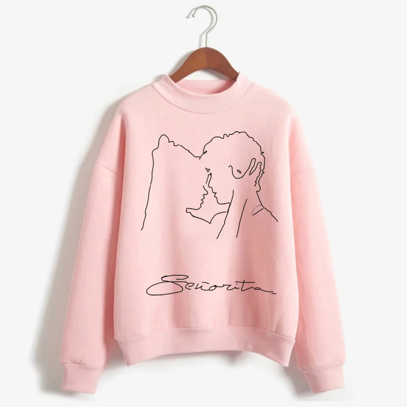 Shawn Mendes Senorita Harajuku модные Мультяшные толстовки для женщин Lost In Japan Ullzang 90s графические толстовки хип-хоп Женская толстовка