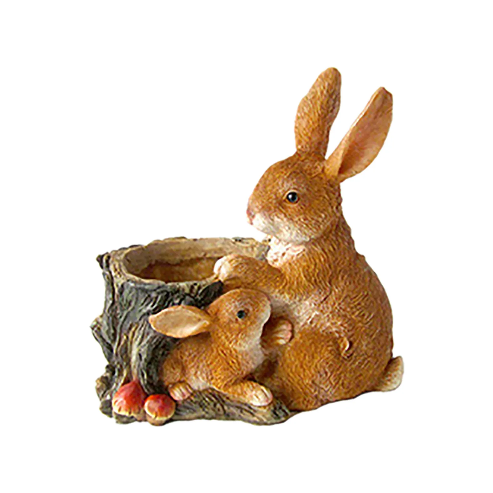 

Easter resin ornaments rabbit ornaments Easter resin ornaments rabbit ornaments crafts home decorations 1PC rabbit decorations