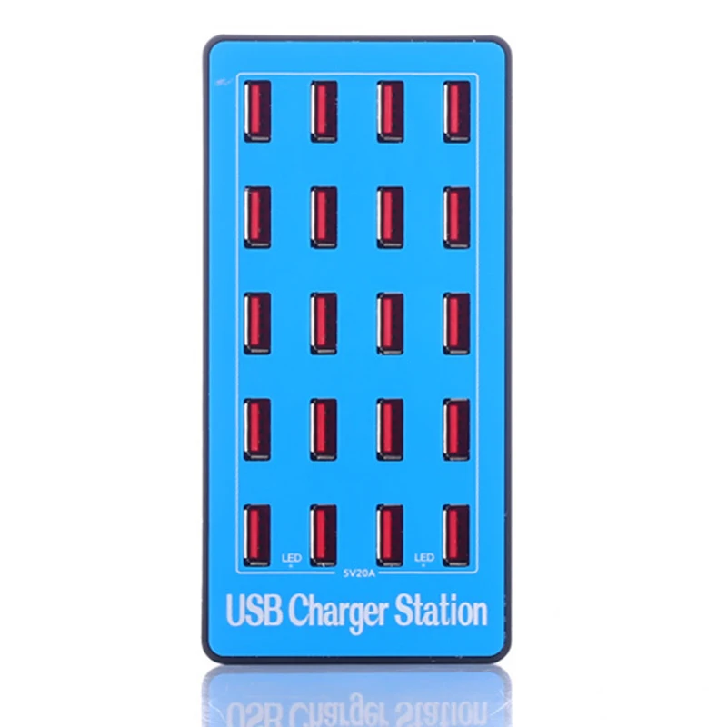 

20 Ports USB Charger Hub Quick Charge 3.0 Station Universal Phones Power Adapter AS99