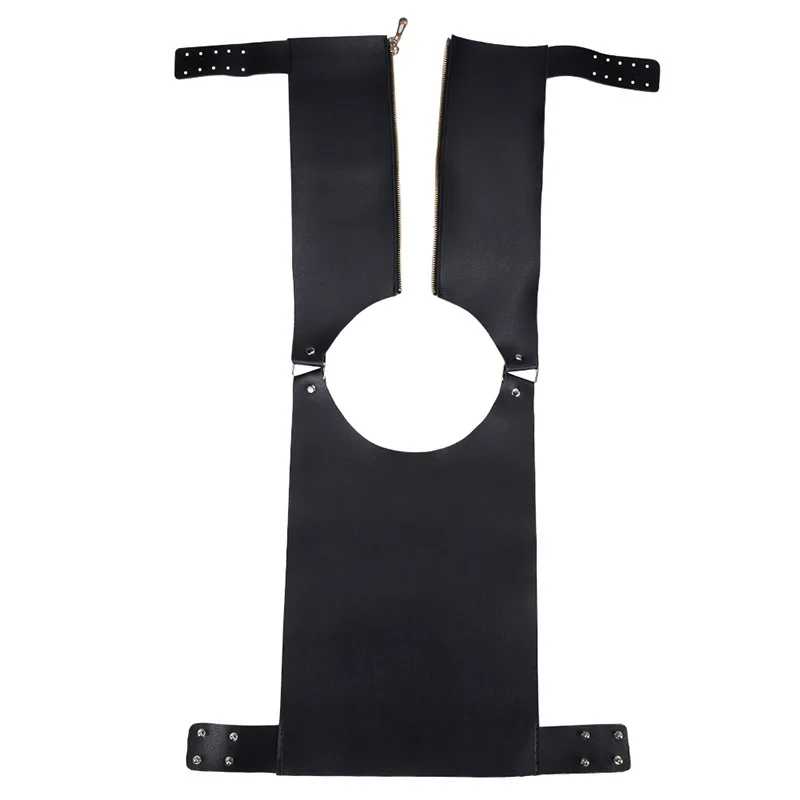 Секс жилет без рукавов искусственная кожа BDSM панк связывания партнера