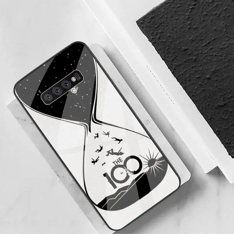 

ZFGHSHYQ Hot The Hundred The 100 Phone Case Tempered Glass For Samsung S6 7 8 9 10 20 Plus Ultra Note8 9 10 10pro
