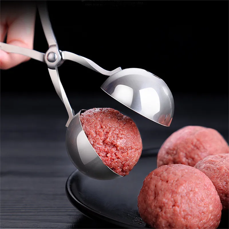 

304 Stainless Steel Meatball Clamp Polished Meatball Clamp Meatball Maker Easy to Use Convenient and Fast