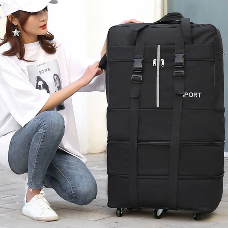 28 32 Inch Luggage Travel Bag Large Capacity Universal Wheel Men Women Trolley Case Multifunction Rolling Luggage SuitcaseXA768F