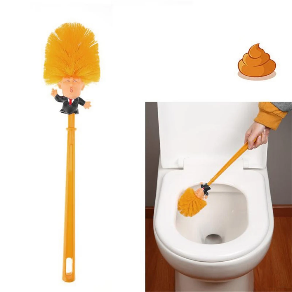 

Bathroom supplies toilet brush fun household plastic gag gift cleaning effect is strong