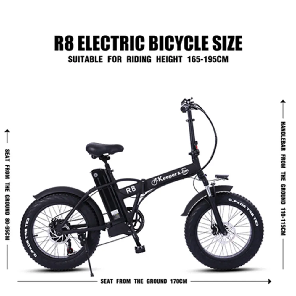 Online Elektrische Bike 500W 48V Folding Elektrische Fahrrad Schnee Strand Berg Ebike Drossel & Pedal Unterstützen EBike 4,0 Fett Reifen E Bike
