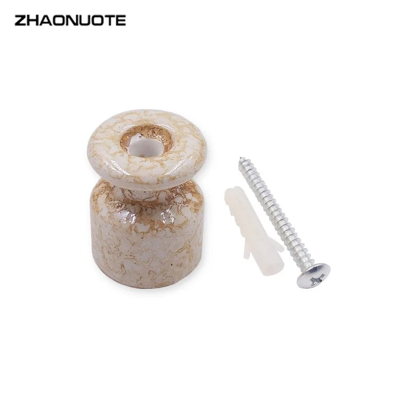 50 шт. высокочастотный керамический изолятор настенный Электрический провод