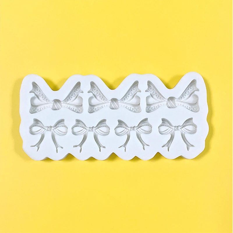 Мини бант силиконовый желе Шоколад Антивандальная форма лук конфеты технология