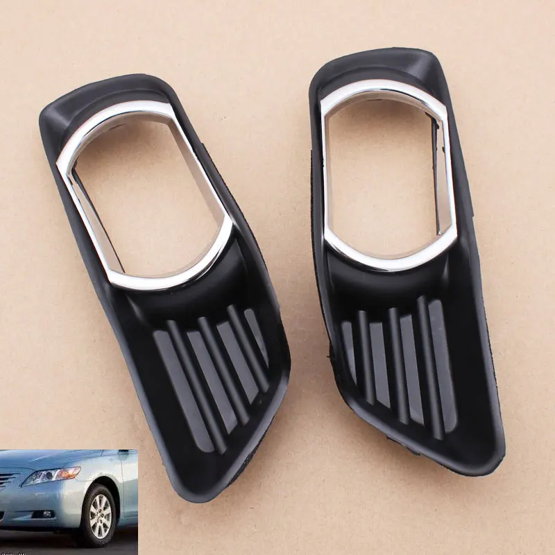 Автомобильный передний левый + правый нижний бампер черный пластиковый