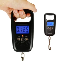 50kg10g weight mini hanging scale pocket lcd digital high accuracy luggage scale portable weighting fishing hook scale