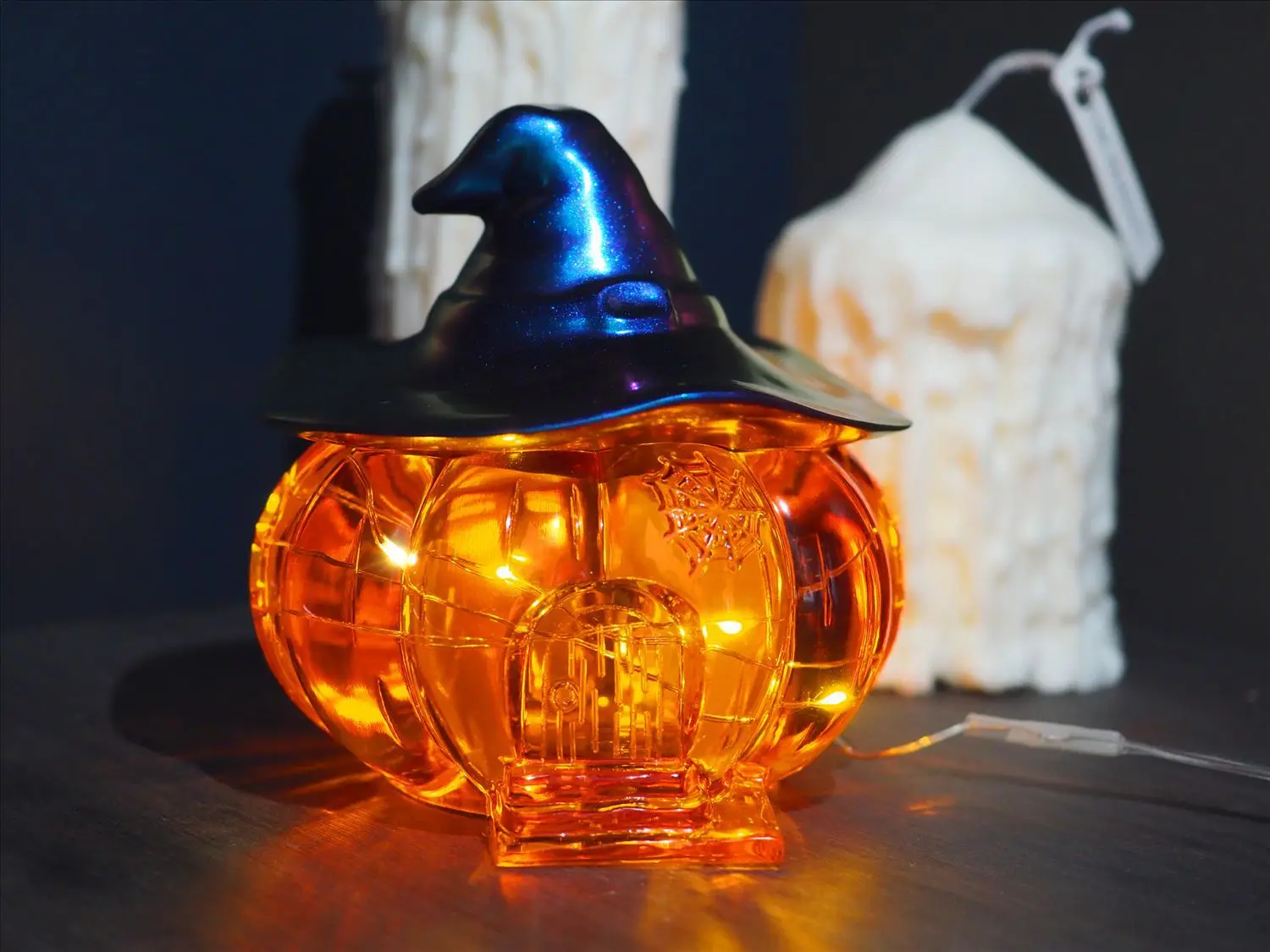 Сделай Сам Хэллоуин ведьма тыква дом эльфа коробка для хранения форма бутылки