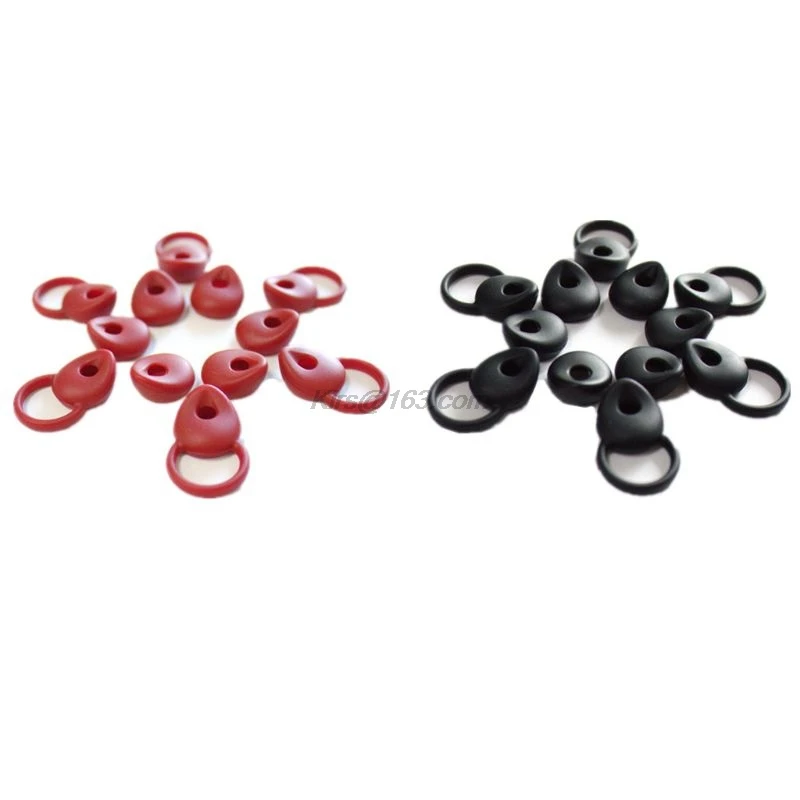 Универсальные 2 пары силиконовых наушников накладки для ушей гелевые бутоны ДЛЯ