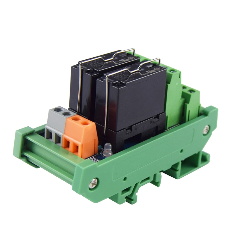 2 канальный 2NO 2NC 8 контактов Panasonic триггерный релейный модуль DC12V 24V