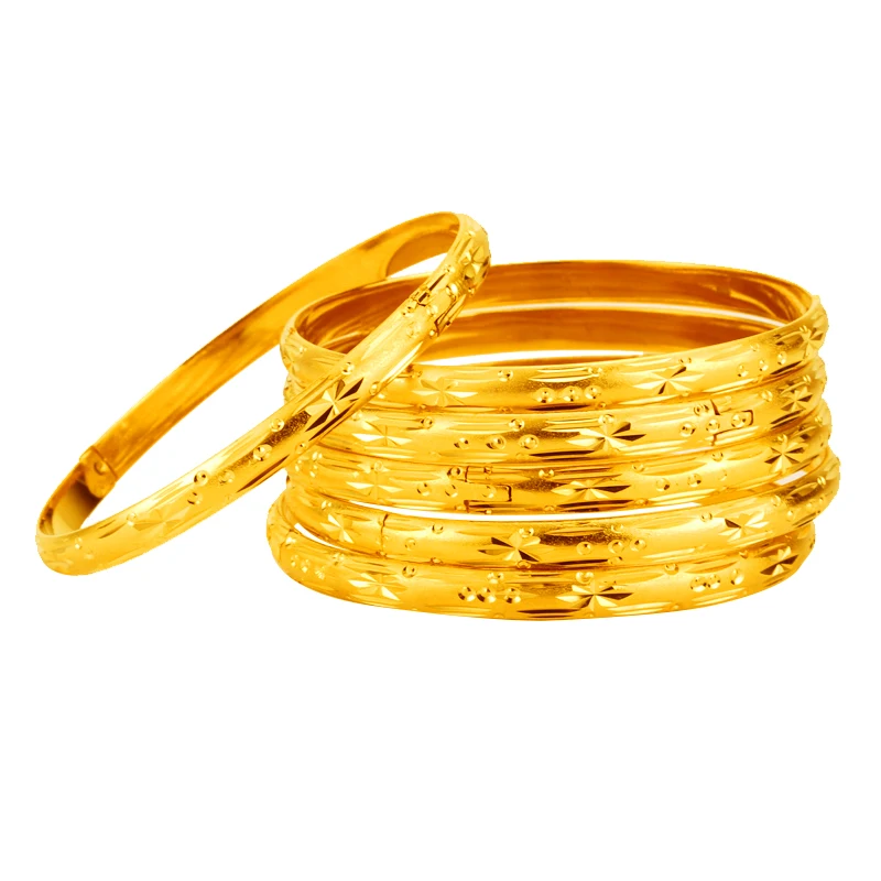 6 мм шт./лот Эфиопский золотой браслет для женщин Ближний Восток Аравия