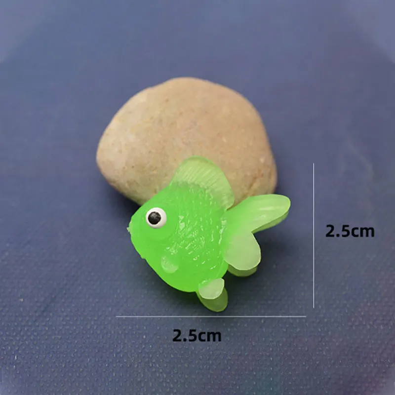 10 шт./лот мягкая резиновая Золотая рыбка детские игрушки для ванной пластиковая