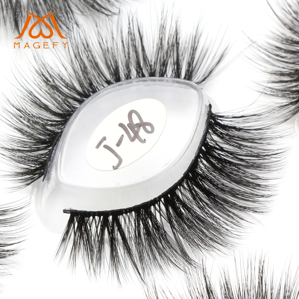 MAGEFY 9 пар ресниц 3d норковые ресницы макияж ручная работа объем без грубости