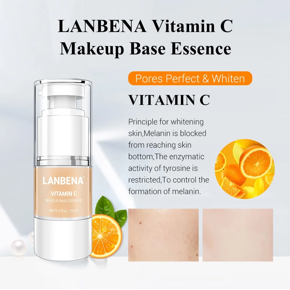 LANBENA основа под макияж База эссенция Сыворотки ВК с покрытыем цвета чистого 24