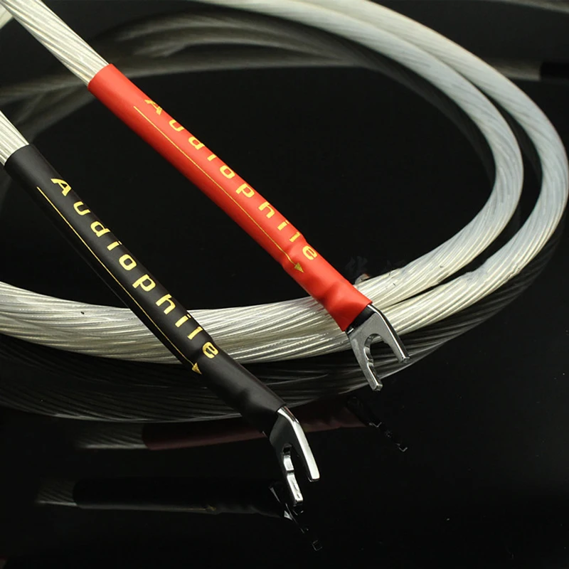 Colleimage Hifi 5N OCC серебристый динамик кабель hifi аудио провод акустический
