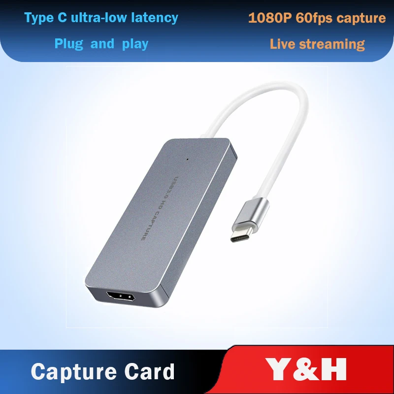 Y & H HDMI совместимая с Type C игровая карта захвата видео USB3.0 HD 1080P рекордер живого