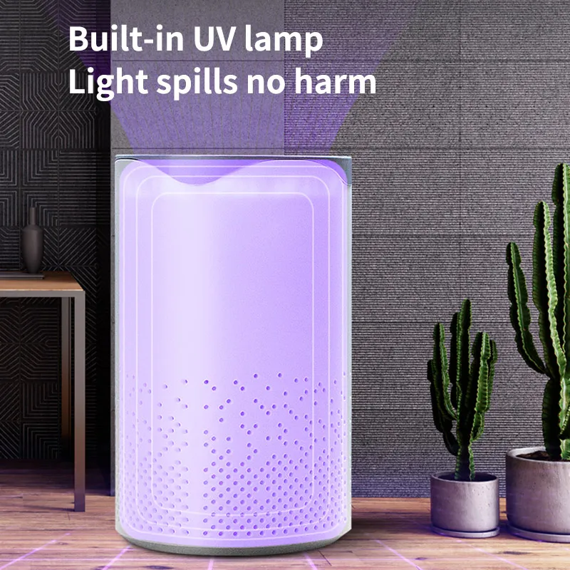 Электрический УФ светильник очиститель воздуха из хлопка с активированным углем