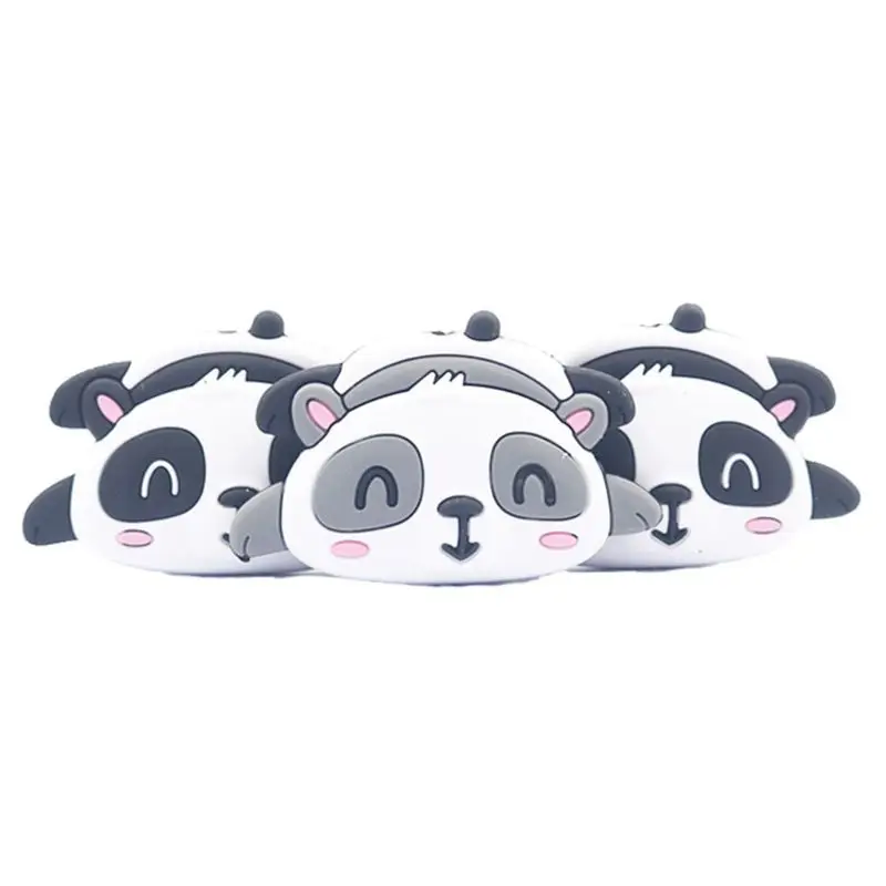 

Cute Cartoon light and practical Bear Teether Beads Silicone Pacifier Baby Infant Teething Soother